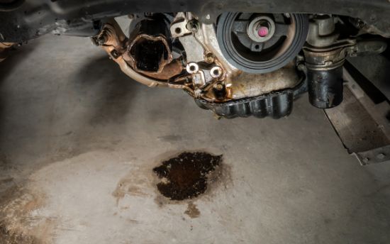 Why does oil leak from car