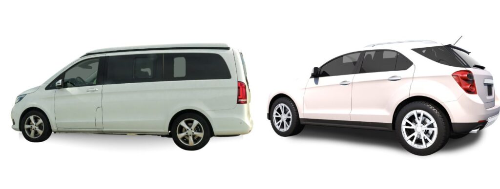 Difference between suv and minivan