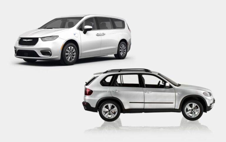 Difference between suv and minivan