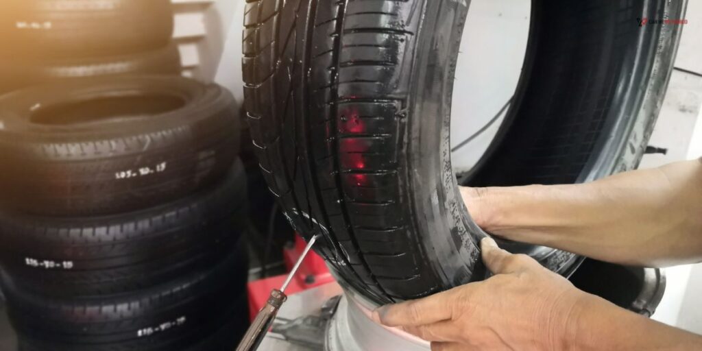 How long can a patched tire last