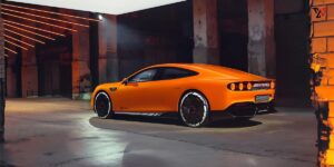 Mercedes amg two door ev gt